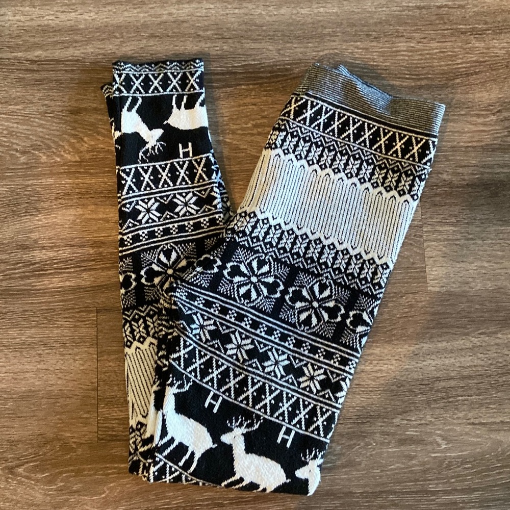 Sweater Knit Christmas Leggings